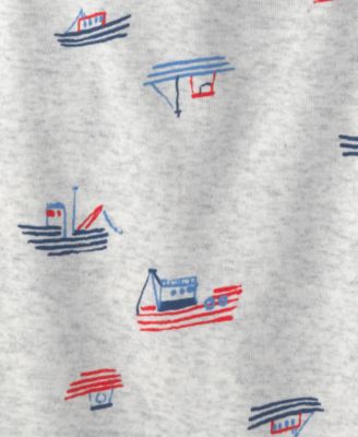 Little Planet by Carter’s Baby Boys' Nautical Multipack Bodysuits, 5-Pack