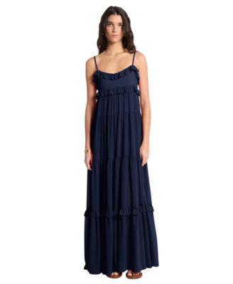 Women's Sleeveless Tiered Maxi Dress