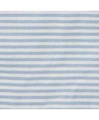 Baby Boys Striped Shoulder Flap Footie