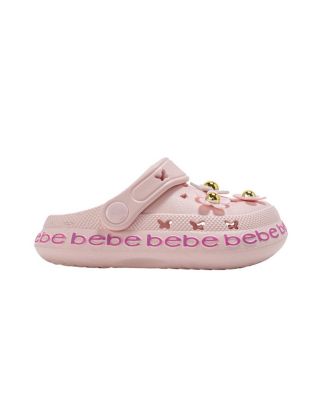 Big Girls Comfort EVA Clogs - Slip - On Comfy Shoes with Flower Charms