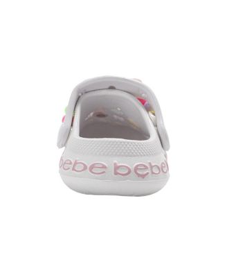 Toddler Lightweight EVA Clogs - Slip - On Comfy Shoes with Bracelet and Charms
