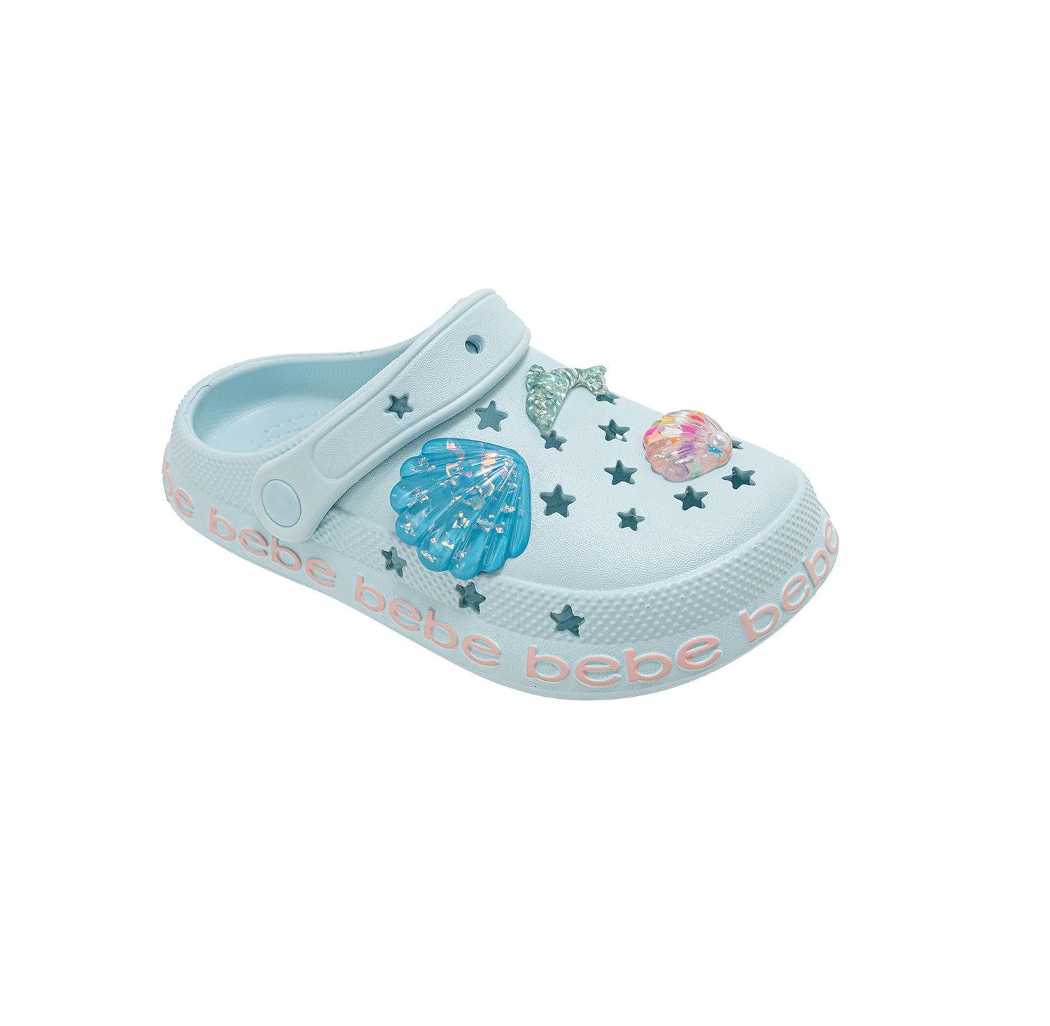 Big Girls Comfort EVA Clogs - Slip - On Comfy Shoes with Sea Life Charms