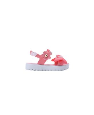 Toddler PCU Sandal with Bow and Charms