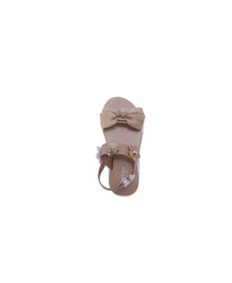 Toddler PCU Sandal with Bow and Charms