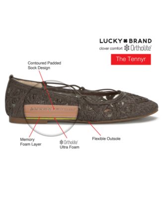 Women's Tennyr Laced Raffia Ballet Flats