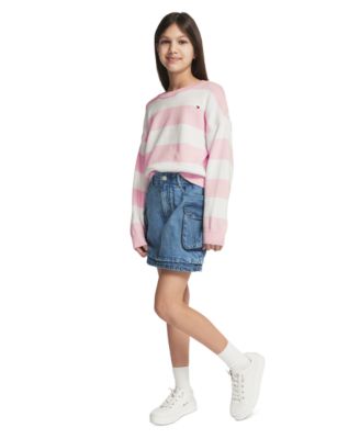 Girls' 7-16 Denim Skort