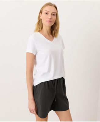 Women's Organic Cotton Essential V-Neck Tee