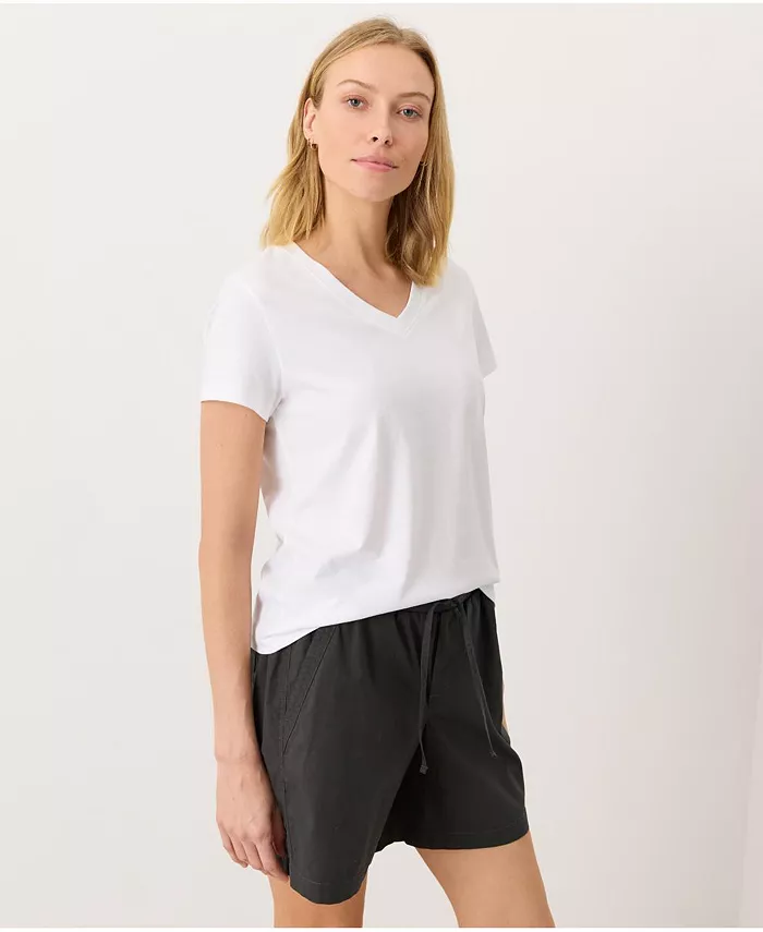 Women's Organic Cotton Softspun Essential V-Neck Tee - thumbnail 9