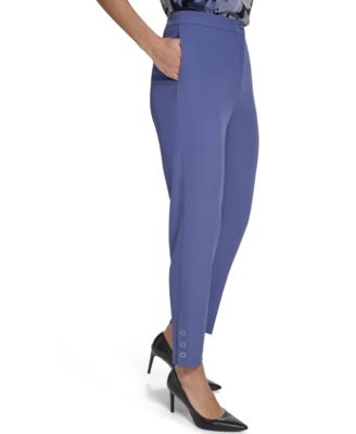 Women's Mid-Rise Slim-Leg Pants