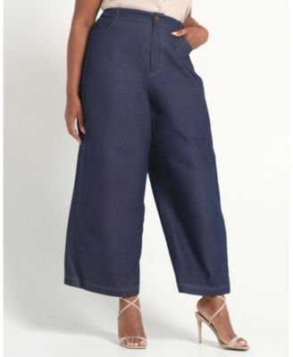 Women's Dakota High Rise Wide-Leg Denim Jean