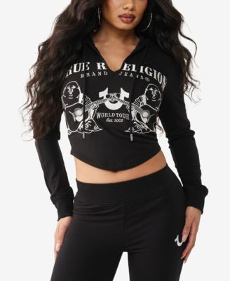 Women's French Terry Raglan Hoodie Sweatshirt