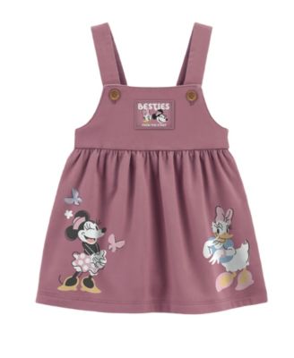 Baby Girls' Minnie Mouse & Daisy Short-Sleeve T-Shirt and Jumper, 2-Piece Set