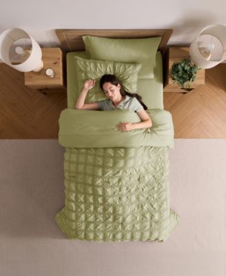 Luxury Soft Seersucker Design 5-Pc. Comforter Set, Twin/Twin XL