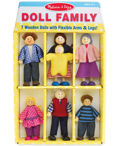 Melissa & Doug Kids' Doll Family