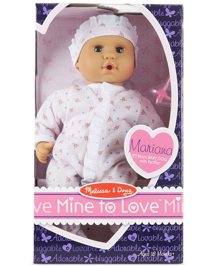 Melissa and Doug - Kids' Mine to Love Mariana 12" Baby Doll