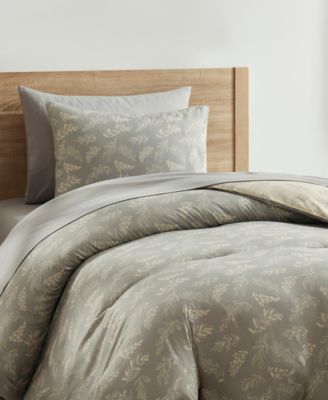 Luxury Soft Botanical Design 5-Pc. Comforter Set, Twin XL