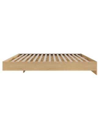 Platform Bed Frame, Queen, Maple