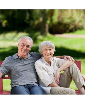 Patio Garden Bench Park Yard Outdoor Furniture Cast Iron Porch Chair