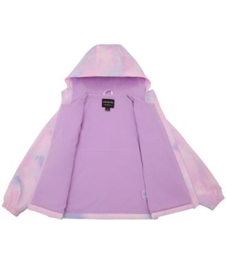 Girls Lightweight Fleece-Lined Windbreaker