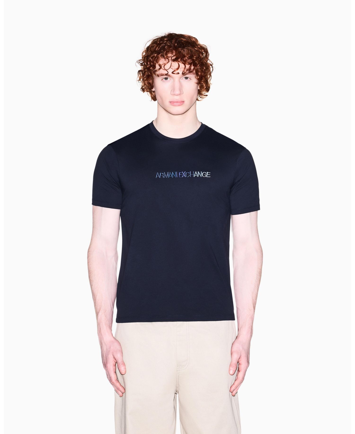 Men's Short Sleeve Rainbow Logo T-Shirt