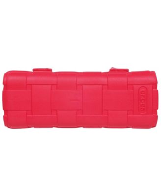 Small Woven Style Crocssbody Tote with Top Handles and removeable Crocssbody strap