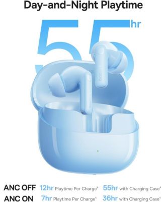 BP1 Pro Noise-Canceling Wireless Earbuds, Adaptive ANC, LDAC Hi-Res Audio, 6-Mic Clear Calls, 55-Hour Playtime, Waterproof