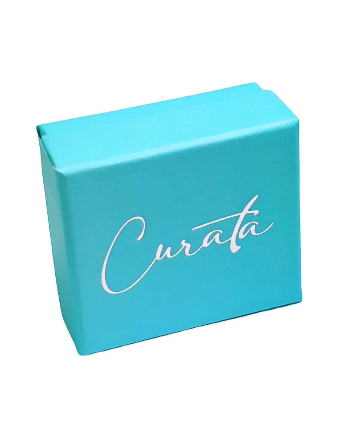 Curata Jewelry Solid 950 Platinum 1.4mm Thin Paperclip Chain Necklace