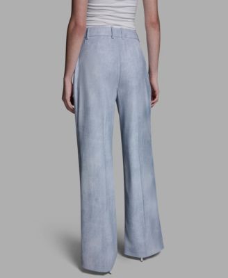 Women's Printed Straight-Leg Pants