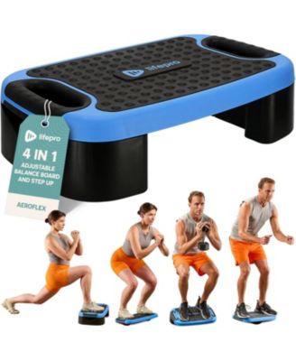 4-in-1 Balance Board & Step Platform – Adjustable Slant Board for Home Workouts, Non-Slip Design