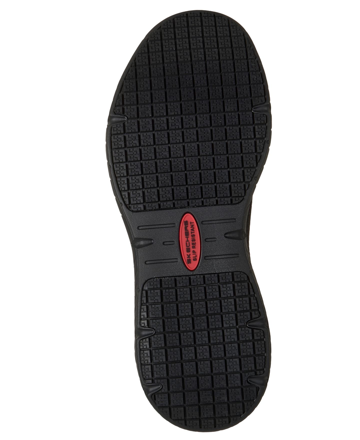 Мужские кроссовки Skechers Work Slip Resistant: Arch Fit Crosser - Rowynn Casual Work Sneakers, цвет: Чёрный — фото 6
