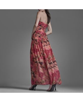 Women's Strapless Maxi Dress