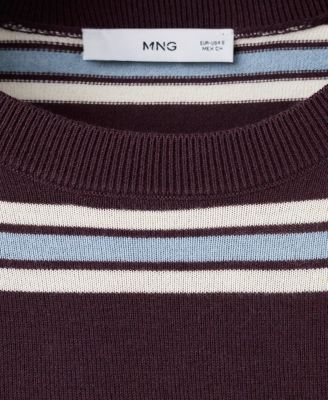 Women's Fine Knit Striped Sweater