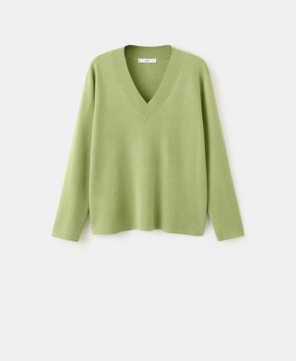 Women's V-Neck Knit Sweater