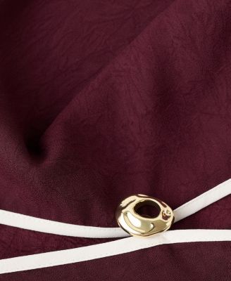 Women's Ruffle Asymmetric Blouse