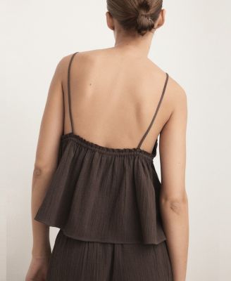 Women's Cotton Fluid Top