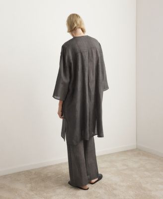 Women's Overdyed Effect Ramie Kaftan