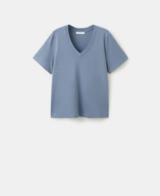 Women's Cotton Short-Sleeved Pajama T-Shirt