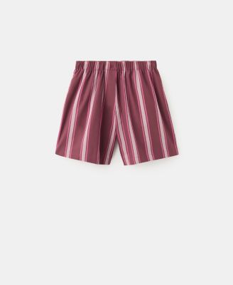 Women's Striped Pajama Shorts