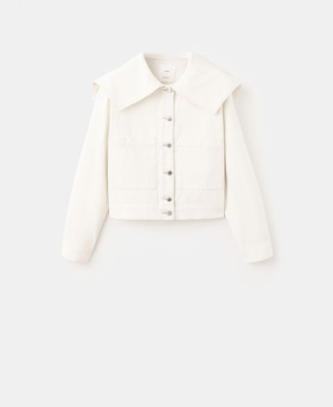 Женские куртки MANGO Lapels Denim Jacket