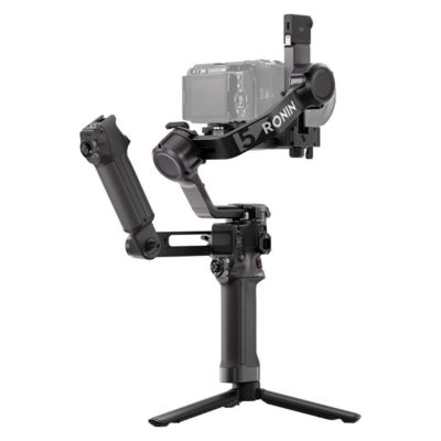 RS 5 Combo Handheld Gimbal Stabilizer + Wireless Microphone Set + USB Wall Charger