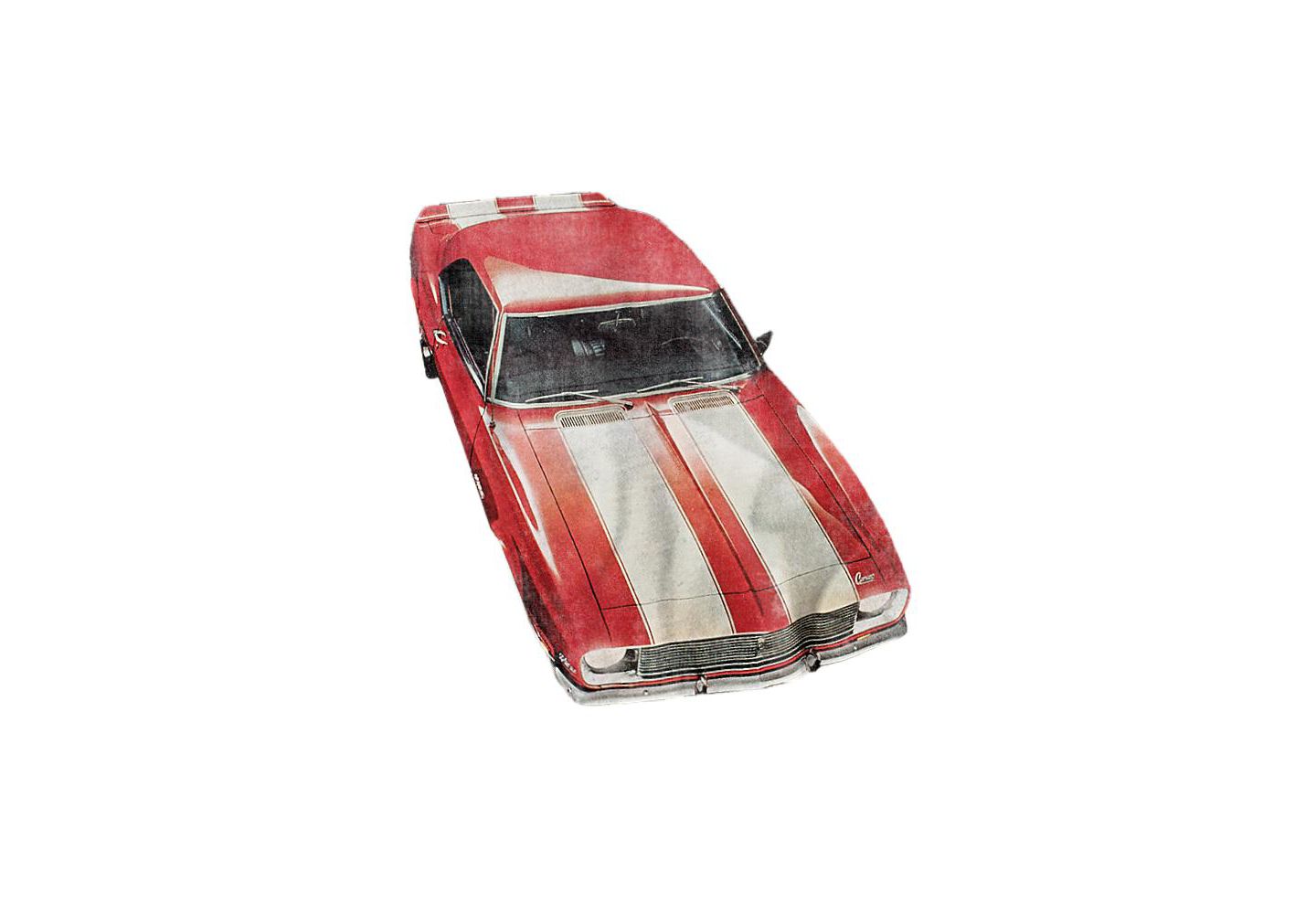 Мужская футболка Corvette Chevrolet Camaro Z28, цвет: Белый — фото 2