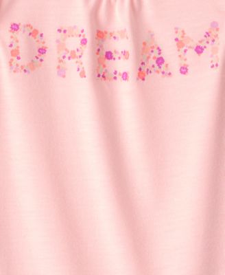 Girls' 2-14 'Dream' Floral Loose-Fit Night Gown, 2-Pack 