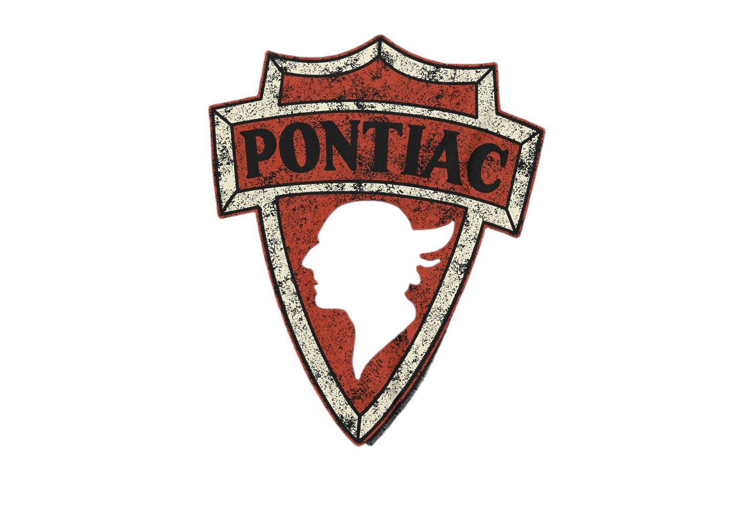 Мужская футболка Logovision Pontiac Early Pontiac Arrowhead, цвет: Чёрный — фото 2