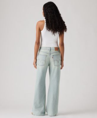 Women's Mid-Rise Wide-Leg Bootcut Jeans