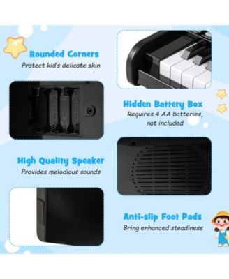 25-Key Kids Piano Keyboard with Teaching Mode, Adjustable Speed & Volume for Easy Learning