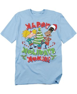 Men's Happy Holidays Homie Arnold And Gerald Christmas T-Shirt