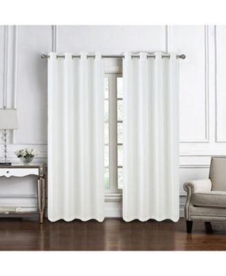 Sedona 100% Polyester 140 GSM Jacquard Grommet Curtain Panel