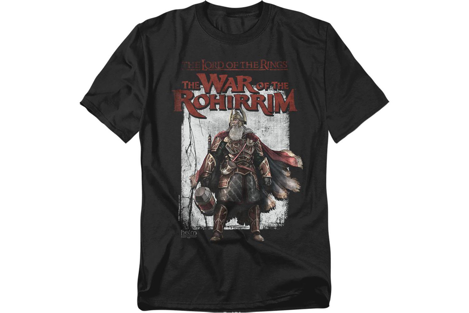 Men's War Of The Rohirrim Helm Hammerhand Band T-Shirt