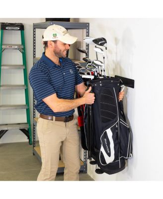 Torrey Pines Golf Bag Storage Rack | Holds 2 Golf Bags