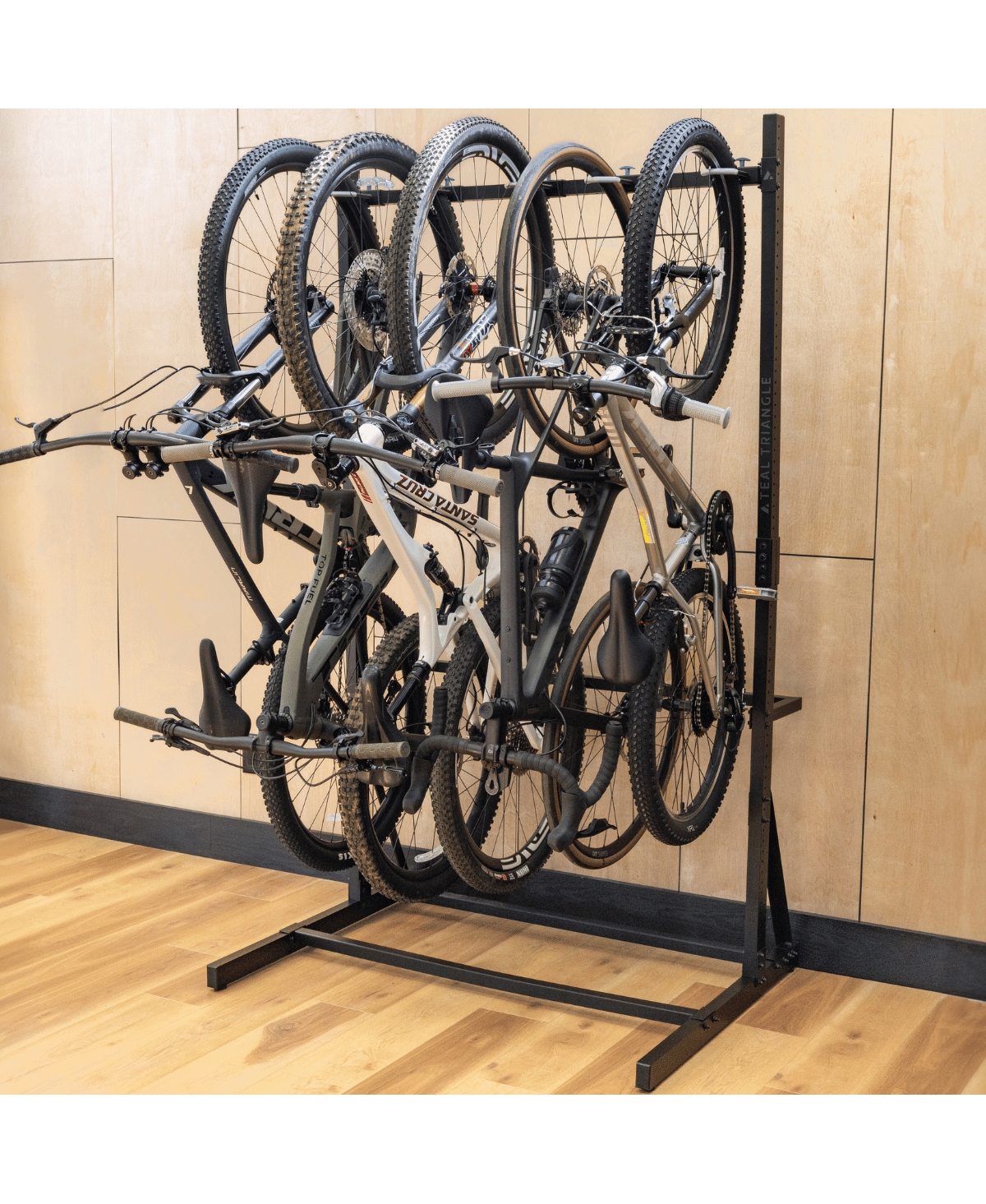 StoreYour Freestanding G-Bike | Holds 5 Bikes